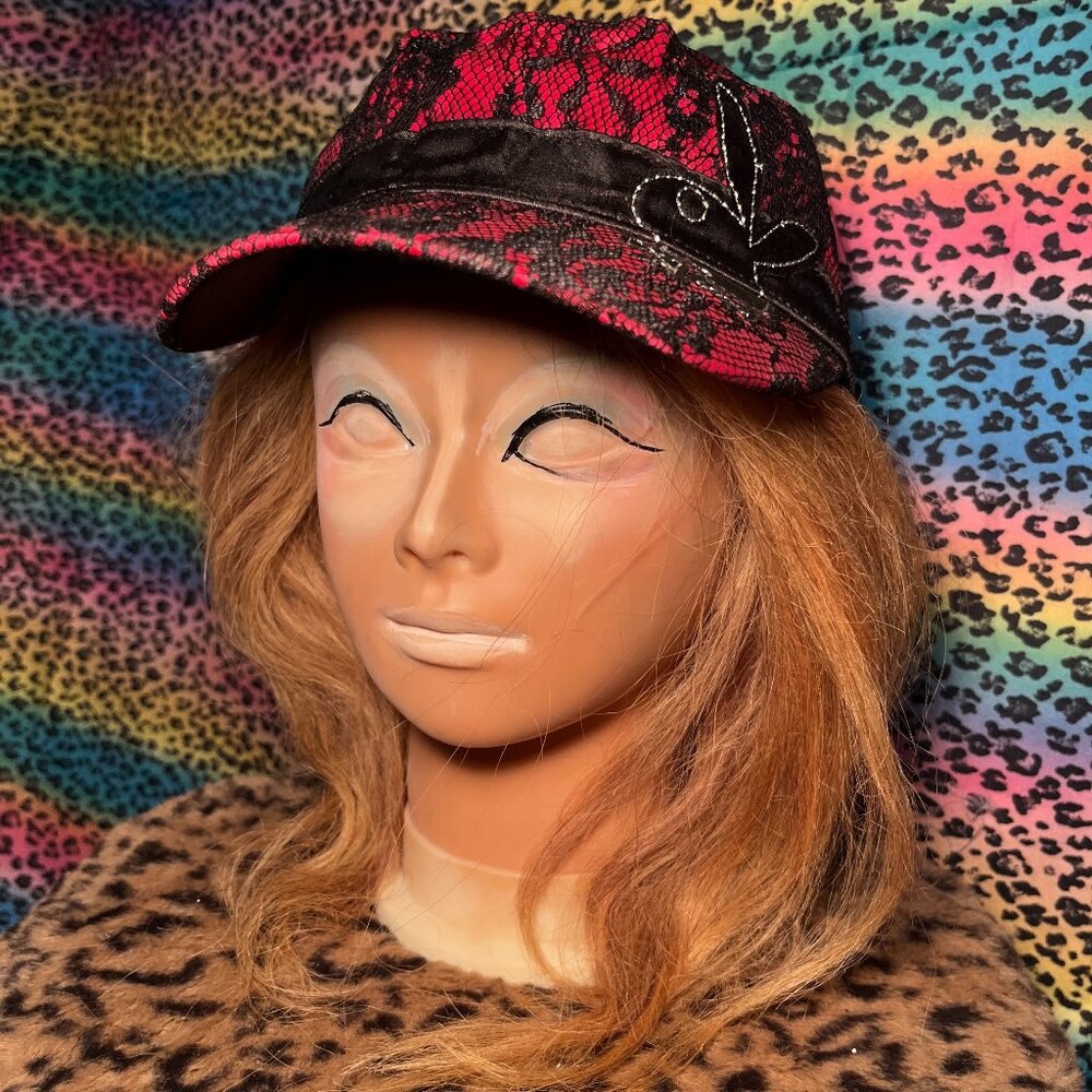 Vintage y2k/mcbling playboy hat